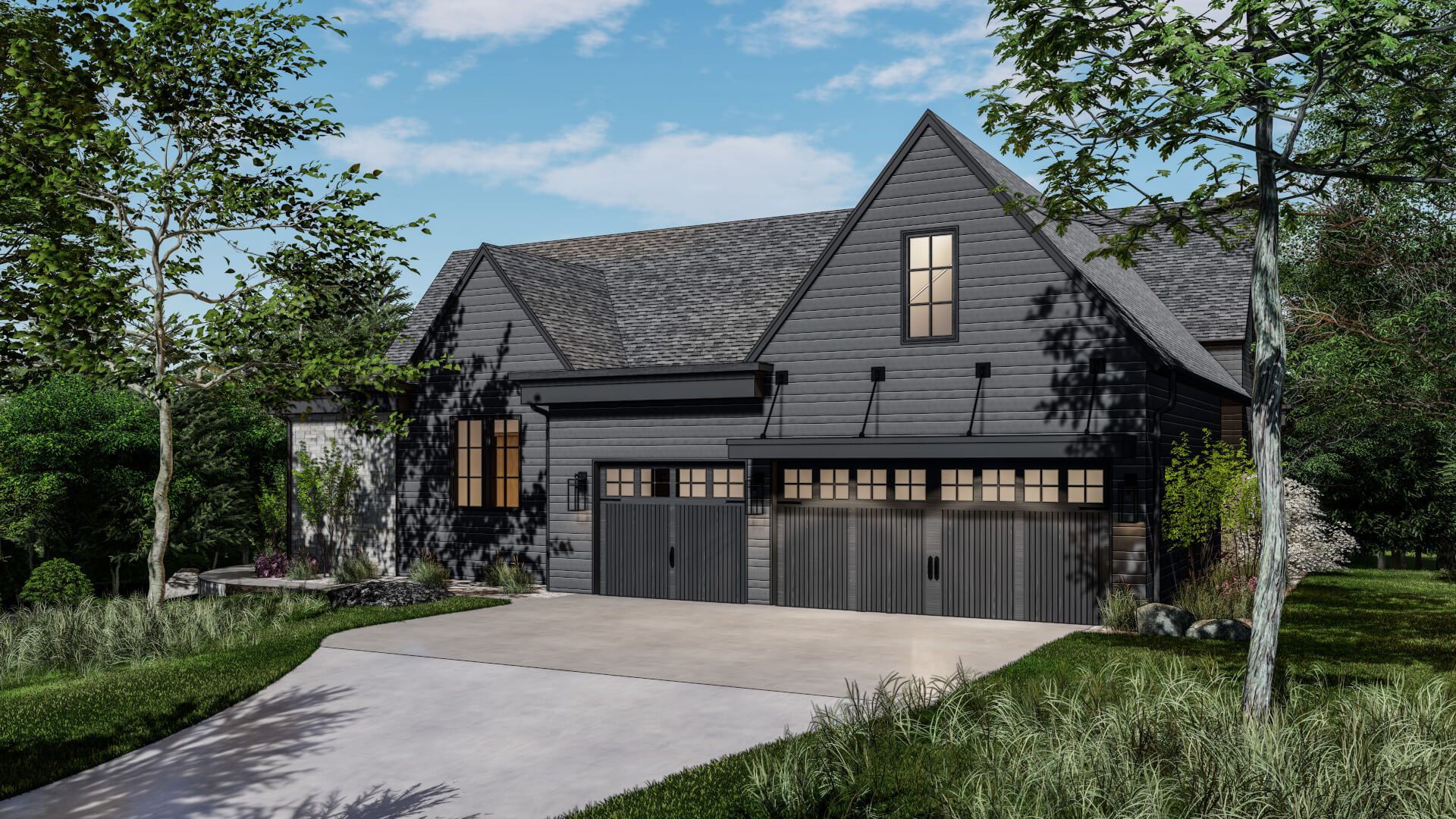 LaSalle Hampton Rendering for Sign -Garage